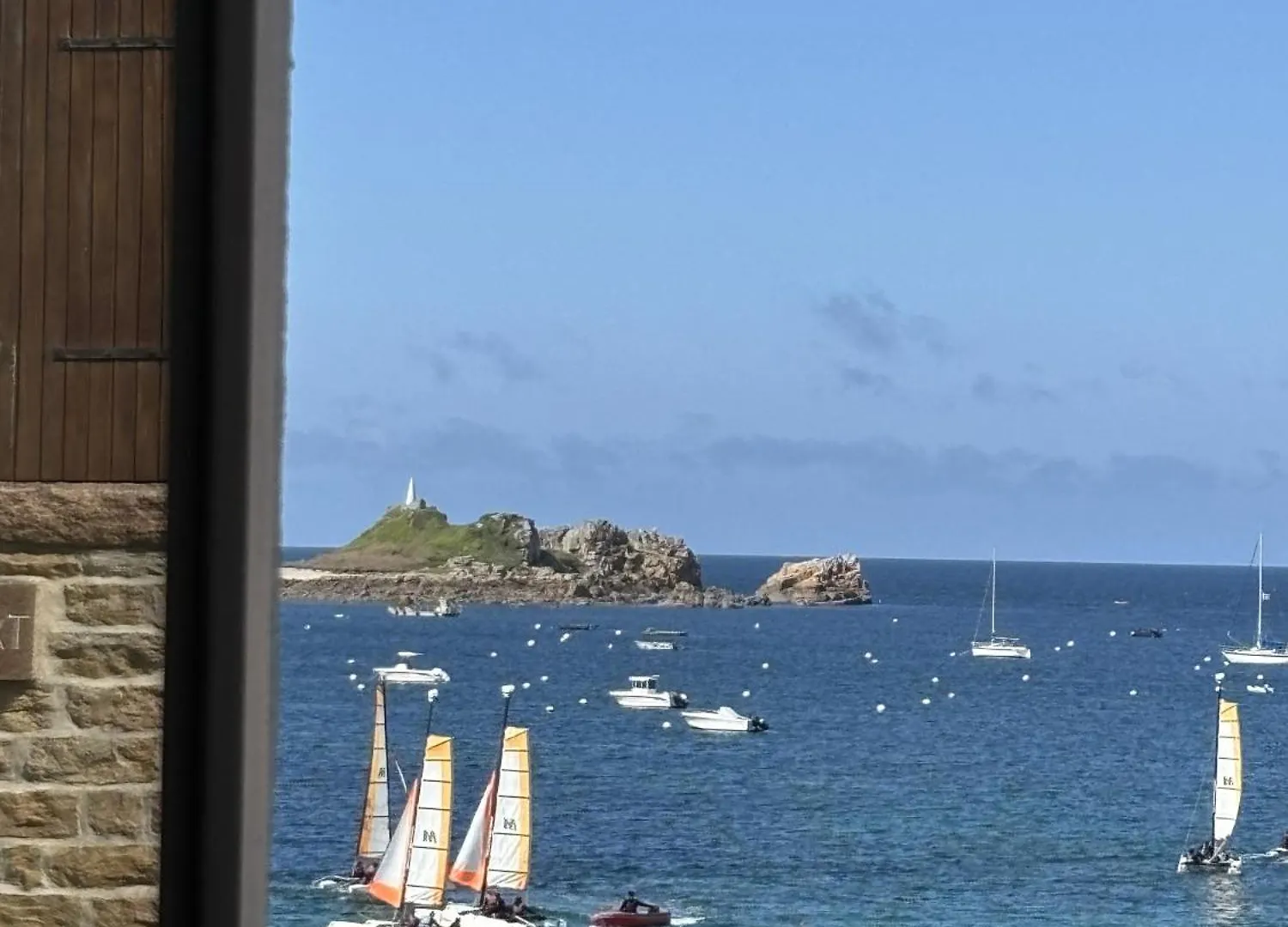 Hjem Port Blanc A Breathtaking Setting Facing Th Villa Penvenan